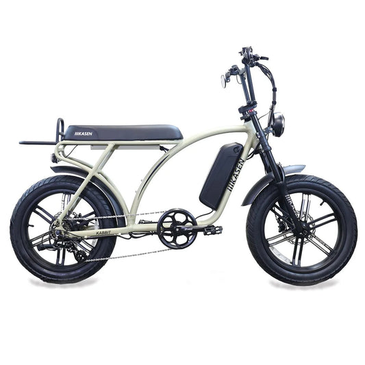 Red Kasen Kabbit Plus eBike packaged inside a white box, product image on a white background.