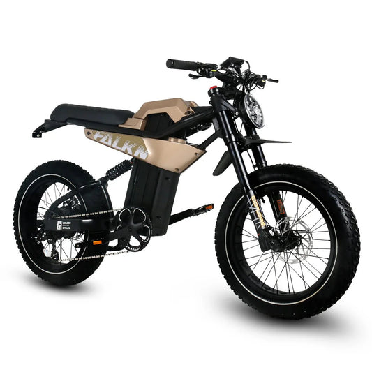 Big Bear eBikes GOLDEN CYCLE FALKN 750 w  Step Over Ebike 20x4.0 Electric e-Moto Style eBike