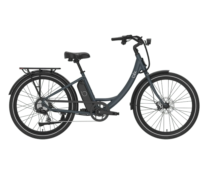 BLIX Sol X Electric Beach Cruiser eBike - Step Over 750 w Electric Commuter eBike - Cruiser - BLIX|GRAY|2883 eBike Super Shop