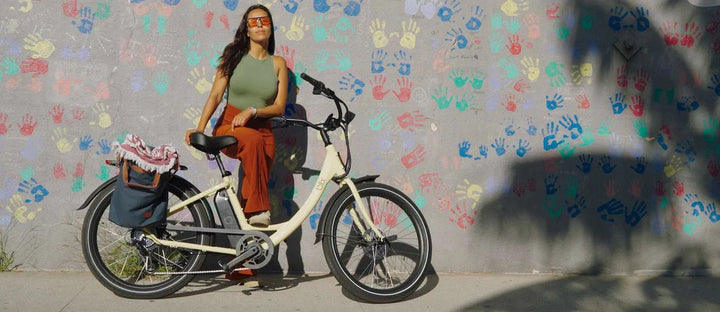 BLIX Sol X Electric Beach Cruiser eBike - Step Over 750 w Electric Commuter eBike - Cruiser - BLIX|GRAY|2883 eBike Super Shop