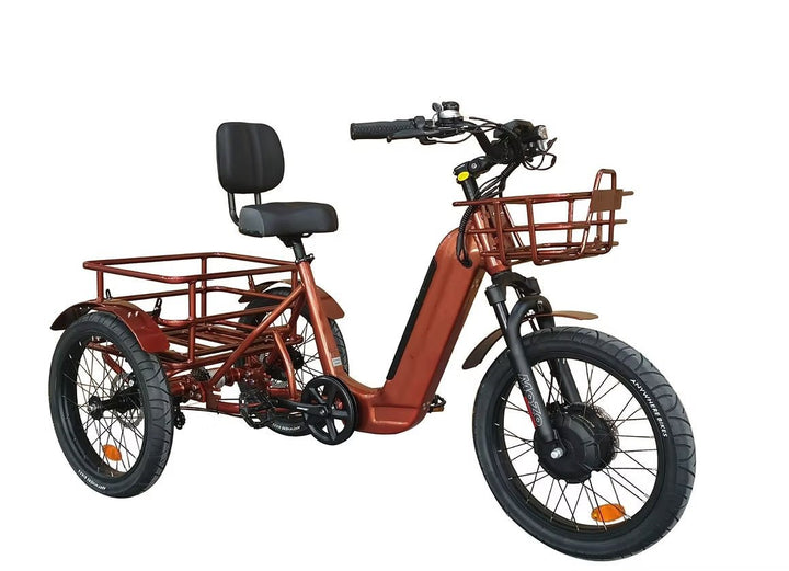 BREEZY Electric Trike 3 Wheel eBike TRIKE GT-48v 500 w Fat Tire Electr