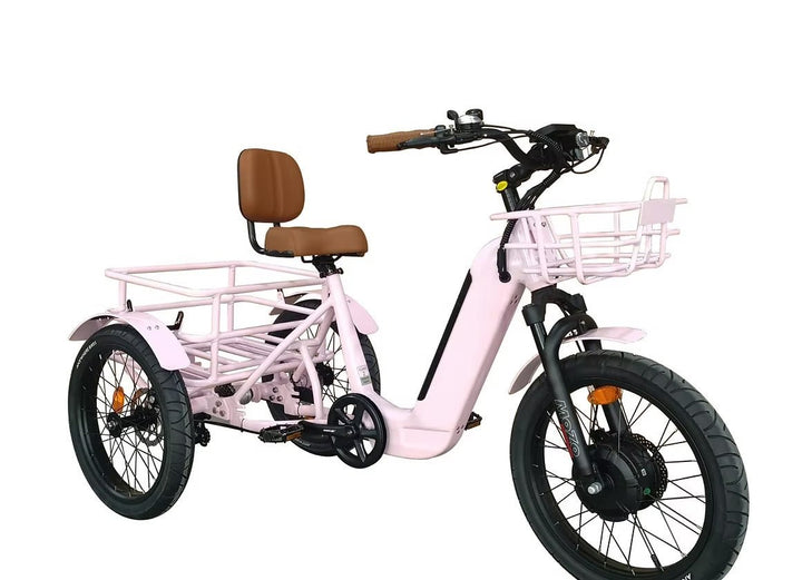 trike elektrofahrrad BREEZY Electric Trike 3 Wheel eBike TRIKE GT-48v 500 w Fat Tire Electr