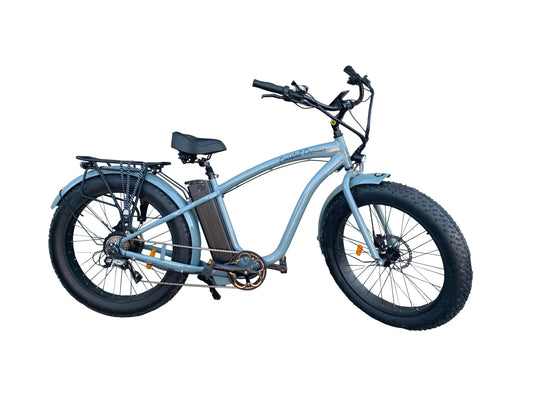 Coastal Cruiser 52V  26 Over 750W Step Over Ebike 26x4 Fat Tire Cruiser