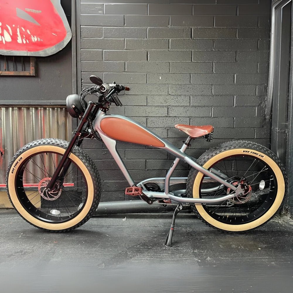 Custom Cheetah Plus Baja Edition Electric Fat Tire eBike – 750W Vintag