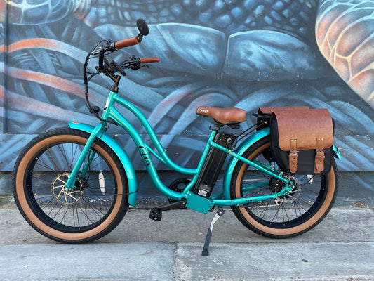 Custom Fat Tire Electric Cruiser (Step-Thru) eBike