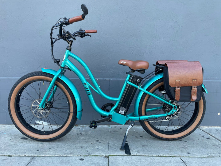 Custom Fat Tire Electric Cruiser (Step - Thru) eBike - Fat Tire Cruiser eBike - eBike Super Shop