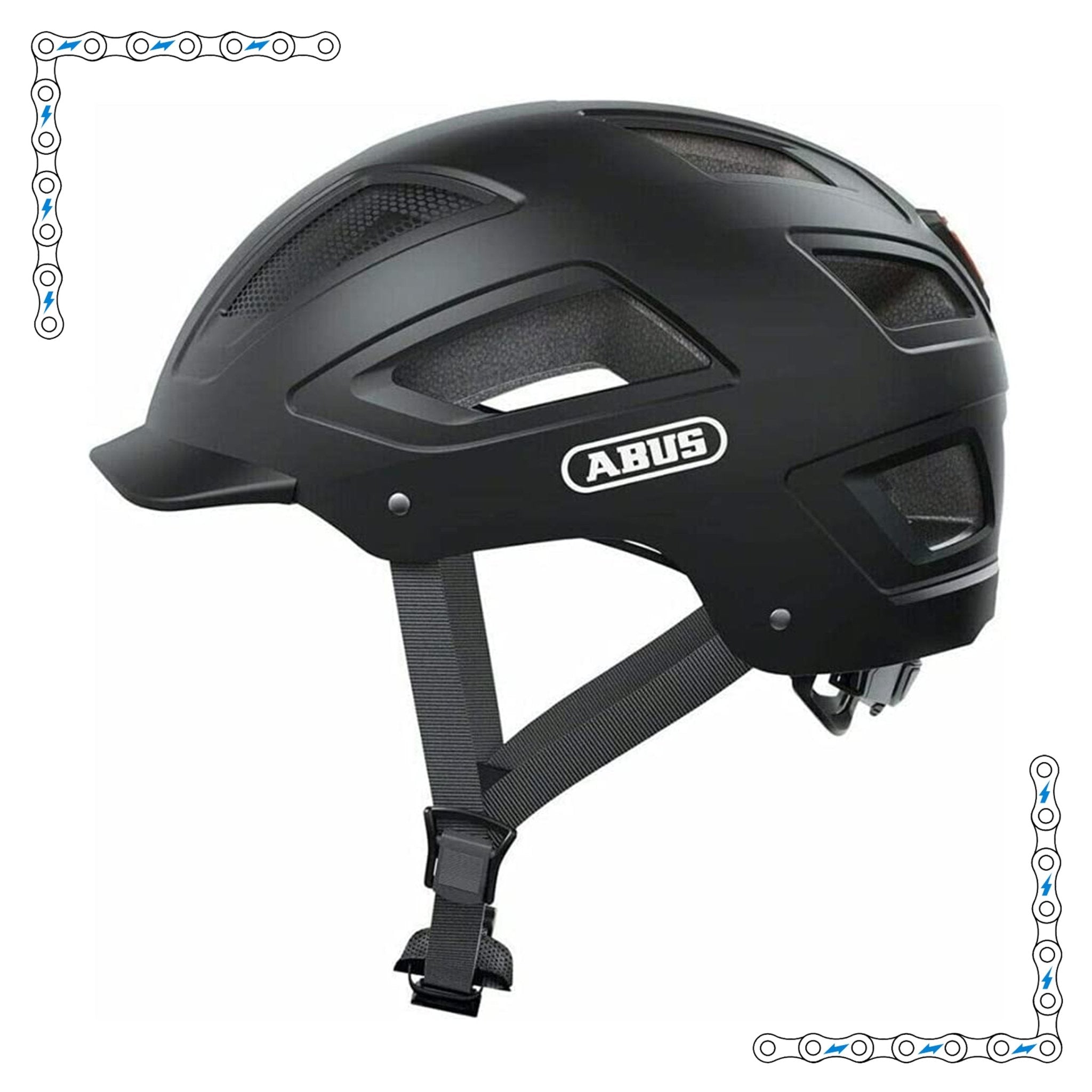 ebike motorcycle helmet Abus Hyan for Electric Bike Mountain Designs Expedition Pro color_2-BLUE RED The ILM E Color:Black - Glow
