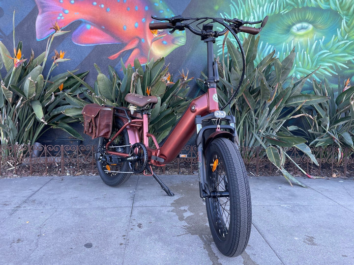 eBike Custom Folding Electric Bike - Foldable e - Bike 750 Watt - Copper - Folding Ebike - eBike Super Shop