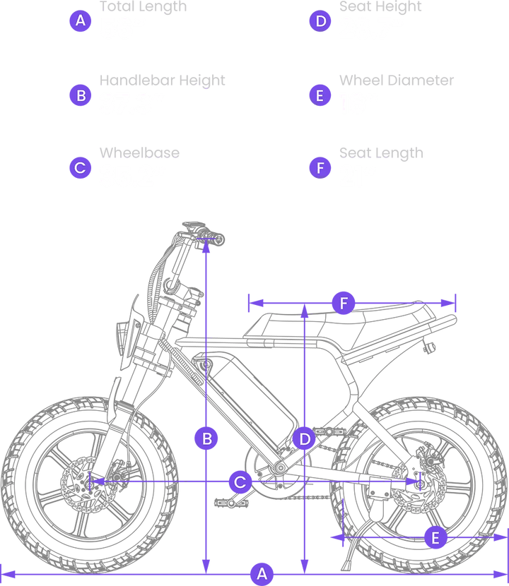eBike Macfox M16 - Blue - EZE Ryders Electric Bike Shop