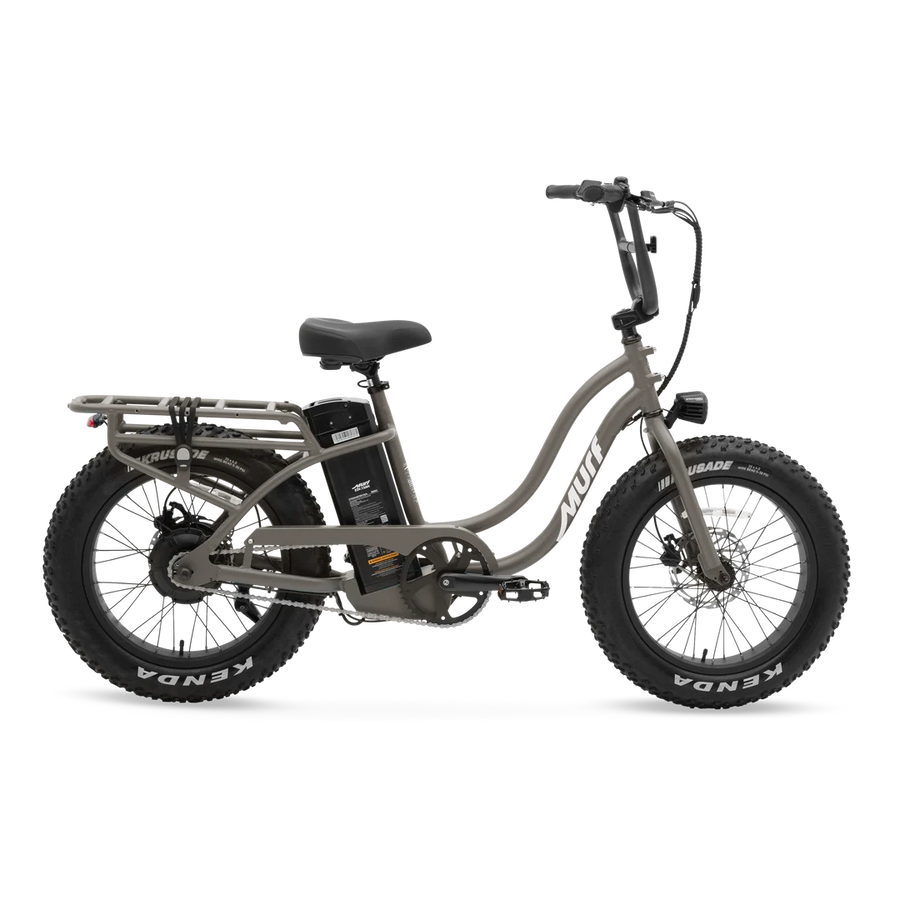 Stone-colored Murf Higgs ST electric bike side view against a plain background