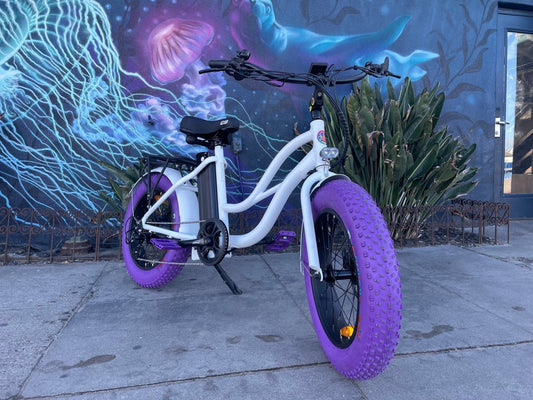 eBike Tires 20" x 4" Purple Knobby for Fat Tire Electric Bike