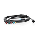 Alt text: Macfox X1S eBike wiring harness part displayed on a white background, showing multiple colored wires and connectors.