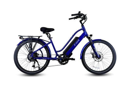 ELUX Malibu GT 750 w Step Thru eBike 26x2.1 Street Electric Beach Cruiser eBike