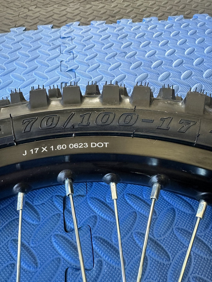 eMoto Wheel Set CST Knobby 17" Front complete Wheel & Tire Set for electric dirt bikes - Wheel & Tire Set - EBIKE|2336 eBike Super Shop