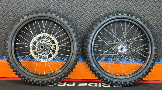 eMoto Wheel Set CST Knobby 17"/17" Complete Front & Rear Wheel & Tire Set for Electric Dirt Bikes - Wheel & Tire Set - EBIKE|2344 eBike Super Shop