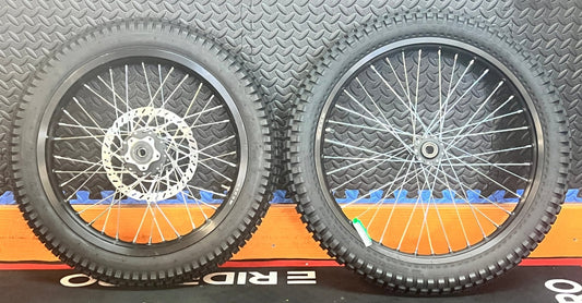 eMoto Wheel Set Shinko 241 Dual Sport 17"/19" Complete Front & Rear Wheel & Tire Set for Moto Bikes - Wheel & Tire Set - EBIKE|2357 eBike Super Shop
