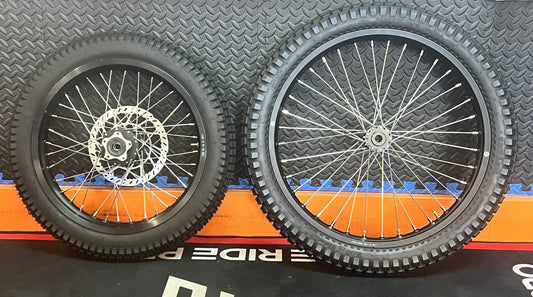 eMoto Wheel Set Shinko 241 Dual Sport 17"/21" Complete Front & Rear Wheel & Tire Set for Moto Bikes - Wheel & Tire Set - EBIKE|2362 eBike Super Shop