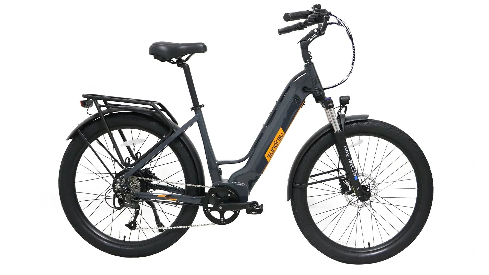EUNORAU Meta275 500w Step Thru eBike 27.5x2.6 Road Electric Beach Cruiser eBike