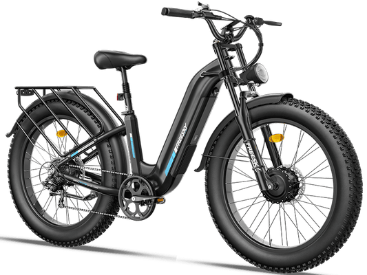 FREESKY Ranger M - 540 - Step Thru - FREES|Range|Black eBike Super Shop