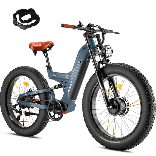 FREESKY Warrior M-530 1000 w Mountain Ebike 4 Fat Tire Electric Fat Tire Mountain eBike