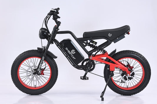 GHOSTCAT F3.2 1500W - Dirt - GHOST|F3.2 1500W|20 ah|Black eBike Super Shop