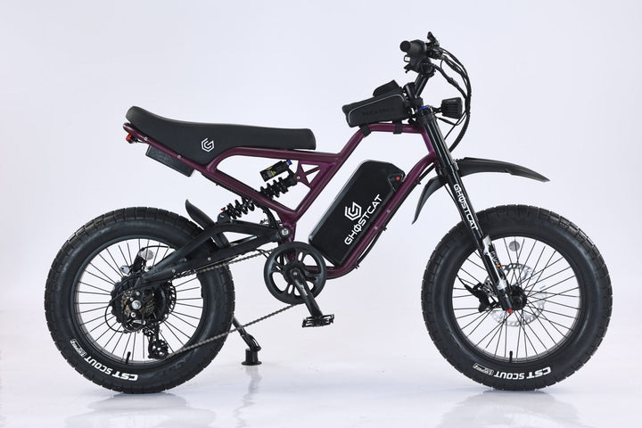 GHOSTCAT F3x.2 1500W Pro - Dirt - GHOST|F3x.2 1500|25 ah|Dark eBike Super Shop