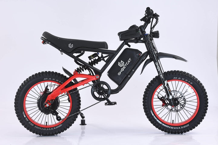 GHOSTCAT F4X Pro - Dirt - GHOST|F4X Pro|25 ah|Red eBike Super Shop
