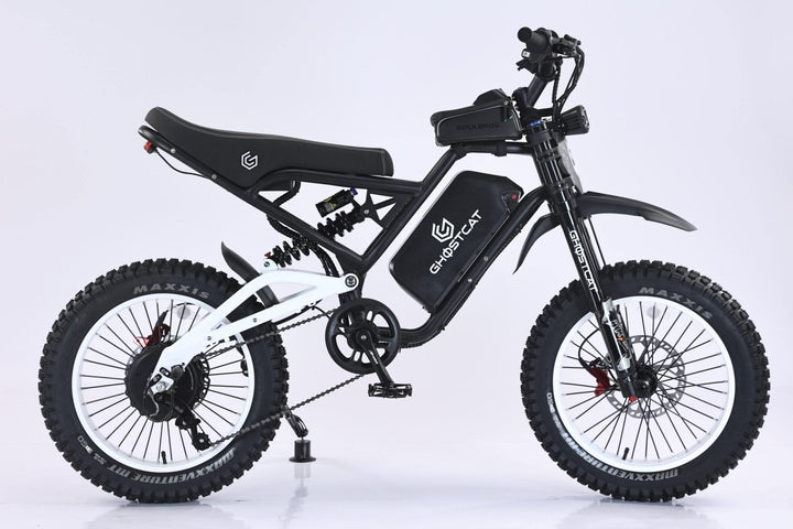 GHOSTCAT F4X Pro - Dirt - GHOST|F4X Pro|25 ah|White eBike Super Shop