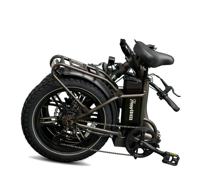 Happy Folding Step - Thru - Ebike - HEB - HFOLTH - GRE - 509 - B eBike Super Shop