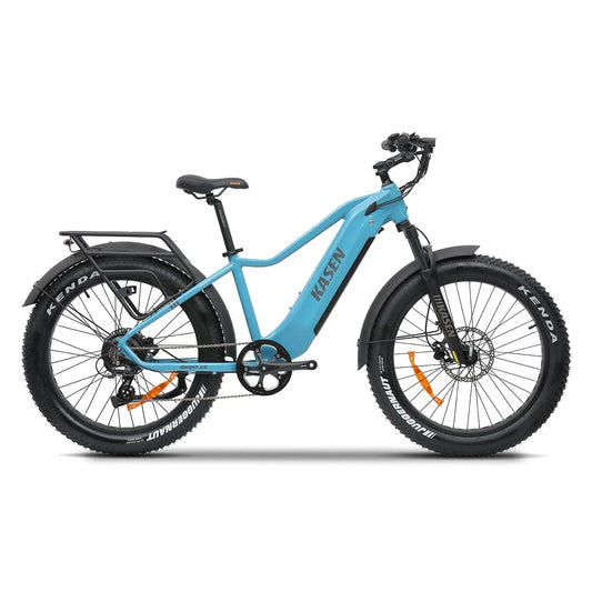 KASEN Ranger 2.0 750 w Step Over Ebike 26x4 Fat Fat Tire Electric Beach Cruiser eBike