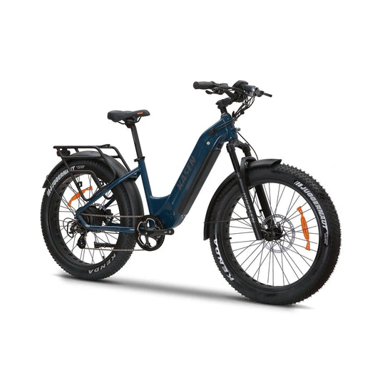 KASEN Ranger ST 2.0 750 w Step Thru Ebike 26x4 Fat Fat Tire Electric Beach Cruiser eBike