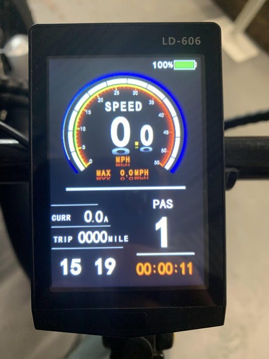 LD 606 Color LCD Display Screen - Parts - 210000000841 eBike Super Shop