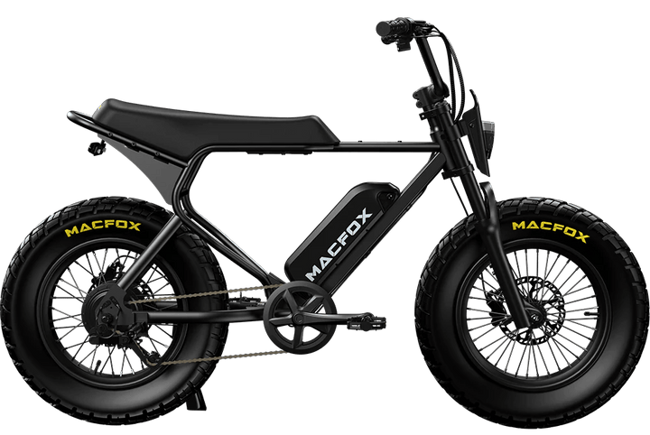 MACFOX X7L - Step Over - MACFO|X7L|13 ah|Black eBike Super Shop