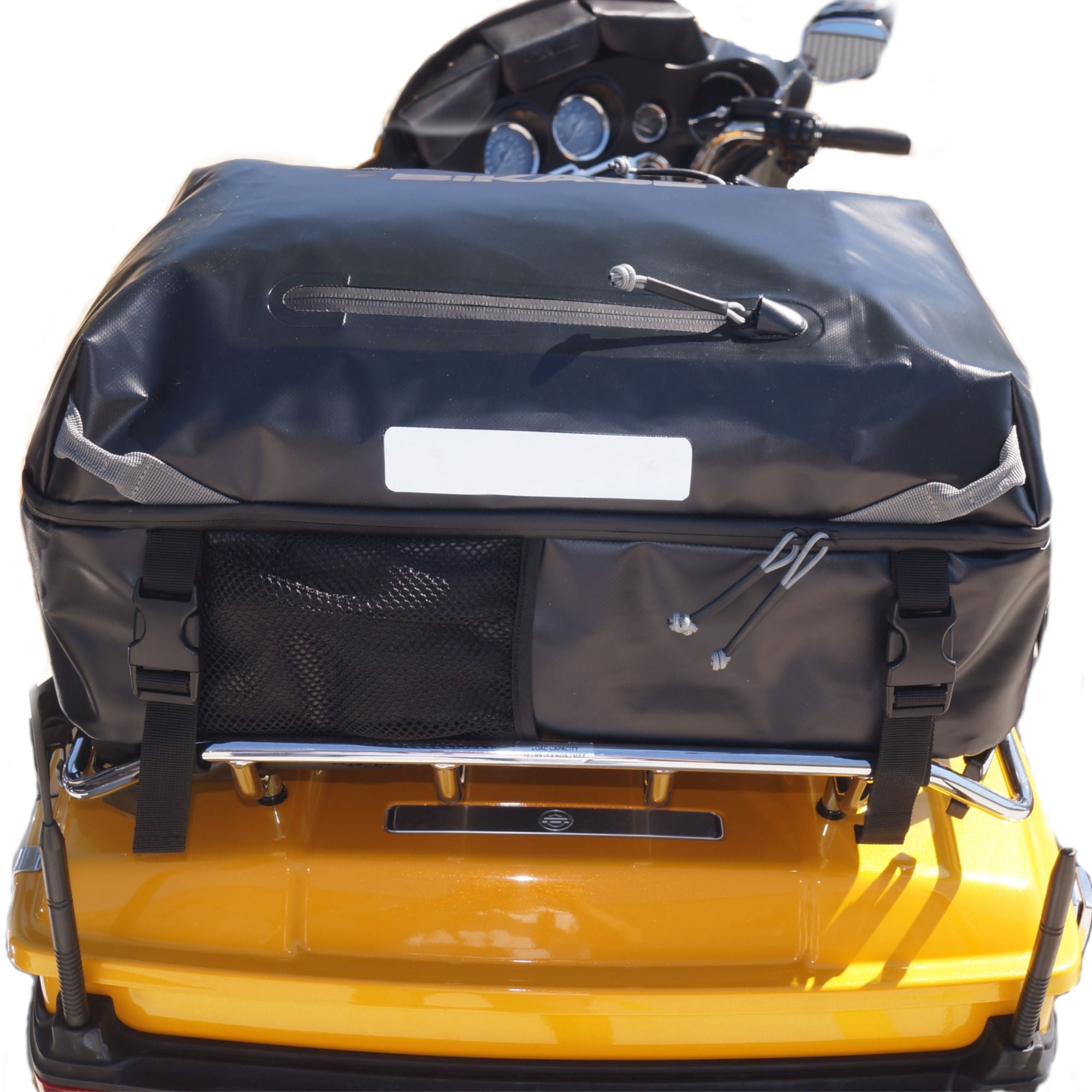 Backpack Fitting Rack Moto Backpack - Mountable on your Rack or Sissy Bar - EZE Ryders ...