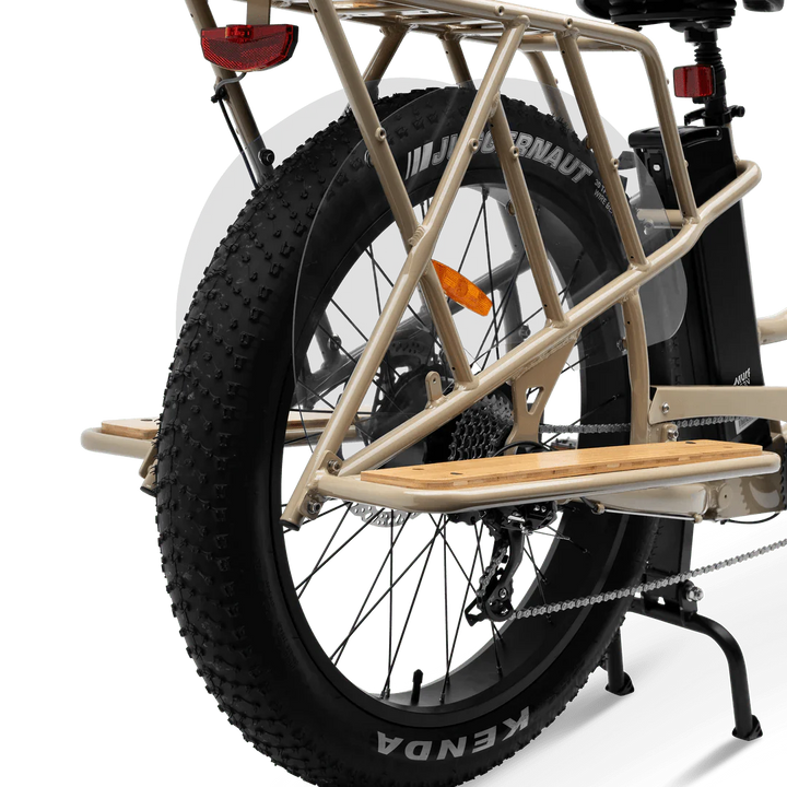 MURF Alpha Cargo Fat Tire Electric Cargo Beach Cruiser eBike - 52v 750 w Electric Cargo eBike - Cargo eBike - MURF|BLACK|2305 eBike Super Shop