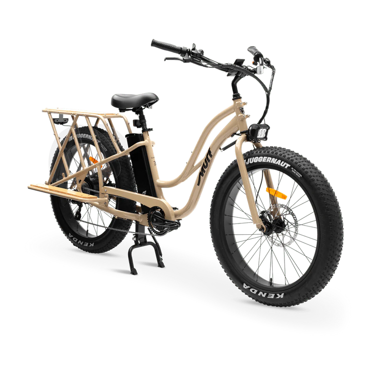 MURF Alpha Cargo Fat Tire Electric Cargo Beach Cruiser eBike - 52v 750 w Electric Cargo eBike - Cargo eBike - MURF|DESER|2308 eBike Super Shop