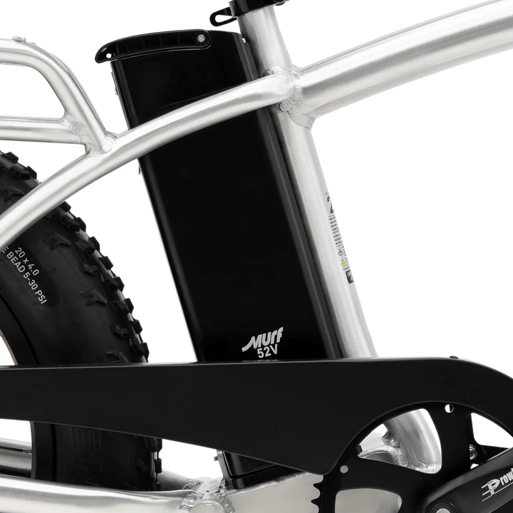 MURF Electric Urban eBike Higgs - 52v 750 w Fat Tire Electric Beach Cruiser eBike - Fat Tire Cruiser eBike - MURF| Higgs BLACK|2289 eBike Super Shop