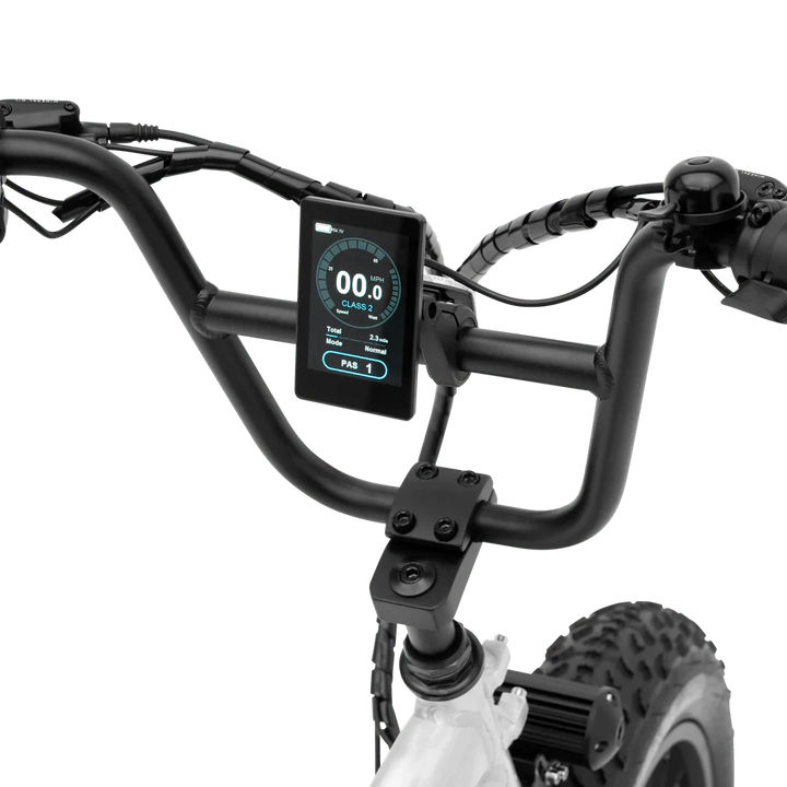 MURF Electric Urban eBike Higgs - 52v 750 w Fat Tire Electric Beach Cruiser eBike - Fat Tire Cruiser eBike - MURF| Higgs BLACK|2289 eBike Super Shop