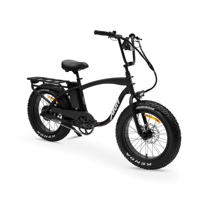 MURF Electric Urban eBike Higgs - 52v 750 w Fat Tire Electric Beach Cruiser eBike - Fat Tire Cruiser eBike - MURF| Higgs BLACK|2289 eBike Super Shop