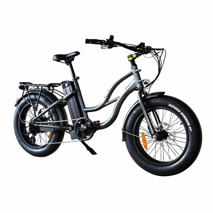 OB eBikes COASTAL CRUISER 52V 20 Thru 750 w Ready to Ride Step Thru Ebike 20x4 Mini Fat Tire Electric Beach Cruiser eBike - Mini - eBike Super Shop