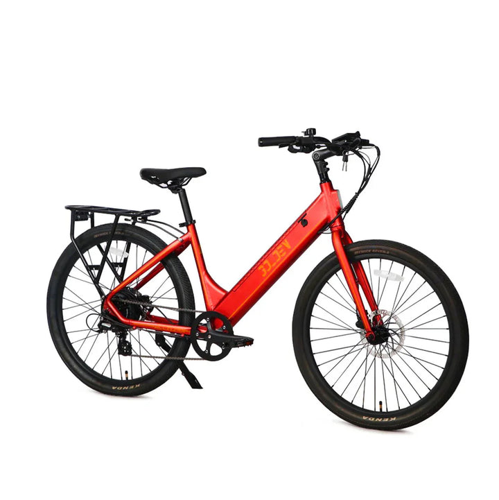 OB eBikes GOLDEN CYCLE Accelera 500w Ready to Ride Step Thru Ebike 27.5x2.2 Electric Town eBike - Urban eBike - eBike Super Shop