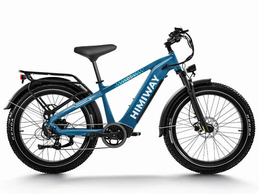 OB eBikes HIMIWAY Zebra 750 w Bike in the shop Step Over Ebike 26x4 Electric Fat Tire Mountain eBike - Mountain eBike - eBike Super Shop