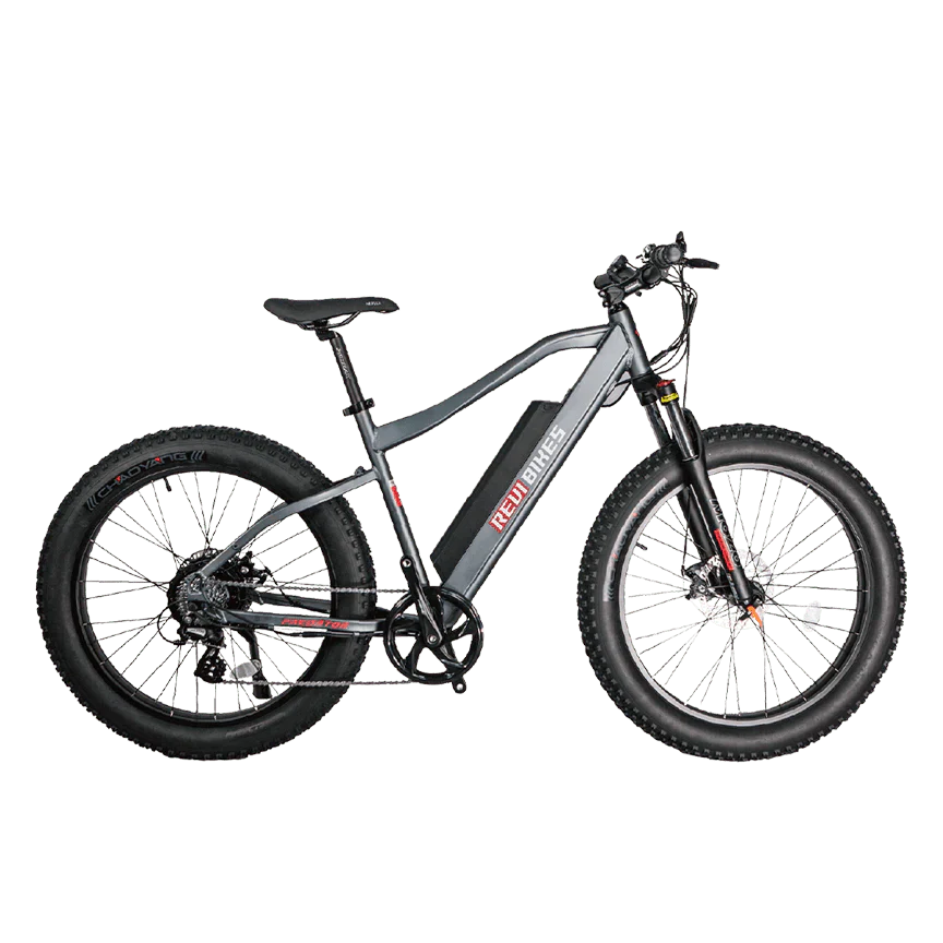 REVI Predator 750 w Ready to Ride Step Over Ebike 26x4 Electric Fat Tire Mountain eBike - Assembled in store