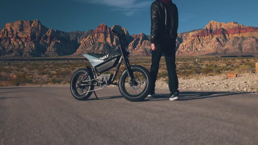 HIMIWAY C5 Ultra 750 w  Step Over Ebike 20x4 Electric e-Moto Style eBike - Assembled in store