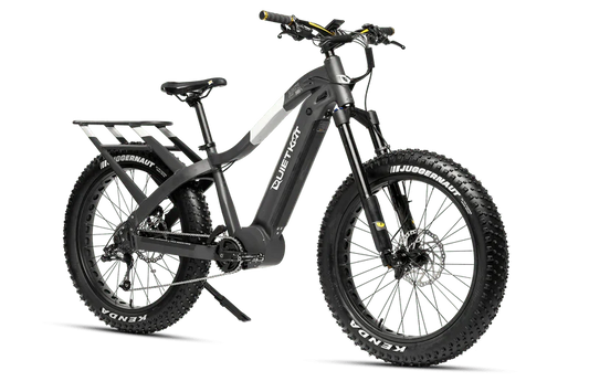 QuietKat Apex Pro 1000 w Step Over eBike 26x4.5 Fat Electric Fat Tire Mountain eBike