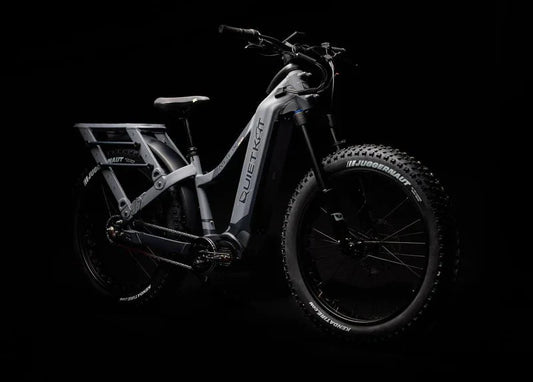 QuietKat Apex XD 1000 w Step Over eBike 26x4.8 Fat Electric Fat Tire Mountain eBike