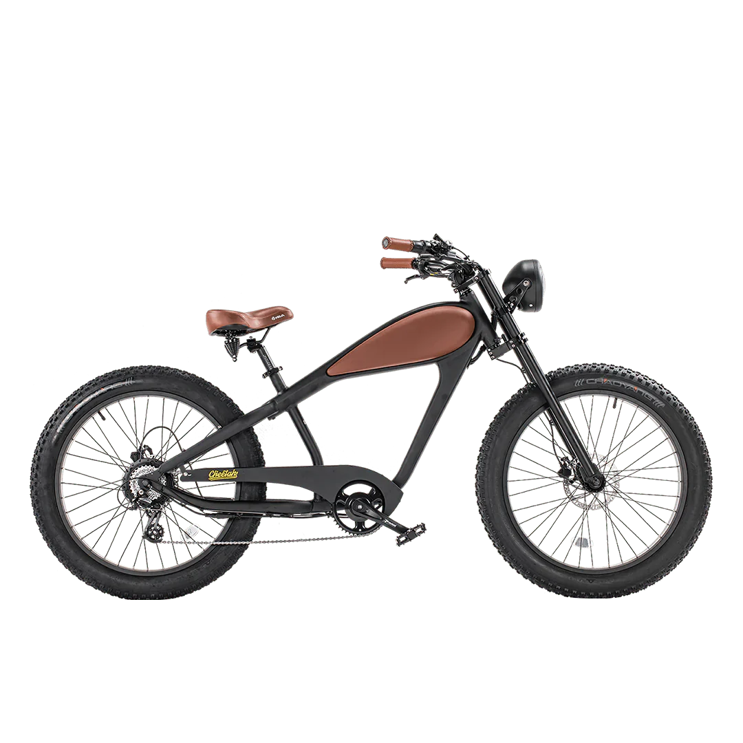 REVI Cheetah 750w Step Over Ebike 26x4 Fat Tire Electric Vintage eBike