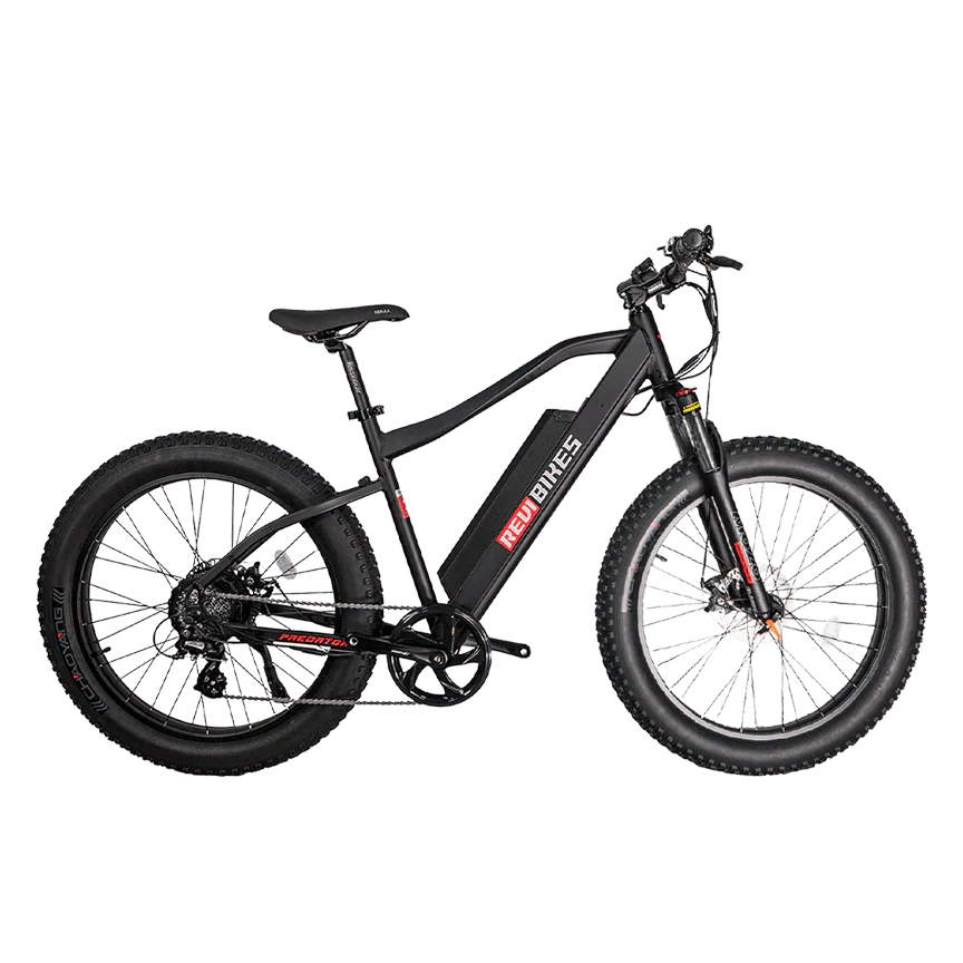 REVI Predator 750w Step Over Ebike 26x4 Fat Tire Electric Fat Tire Mountain eBike