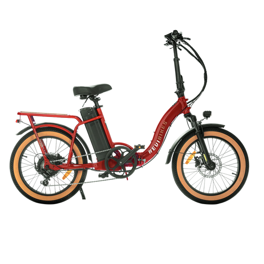 REVI Rebel 2 750w Step Thru Ebike 20x3 Fat Tire Electric Folding eBike