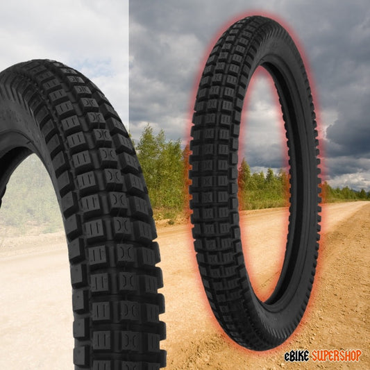 Shinko Trail Pro SR241 Series 87 - 4444 3.00 - 17 EMOTO Trial eBike Tire - Dirt Bike Tire - SHINK|2205|SR241 Series 87 - 4444 3.00 - 17 eBike Super Shop